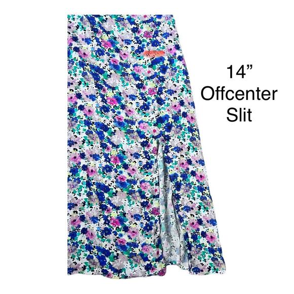 MI AMI Floral Spaghetti Strap Dress Ladies Size M - Picture 3 of 6